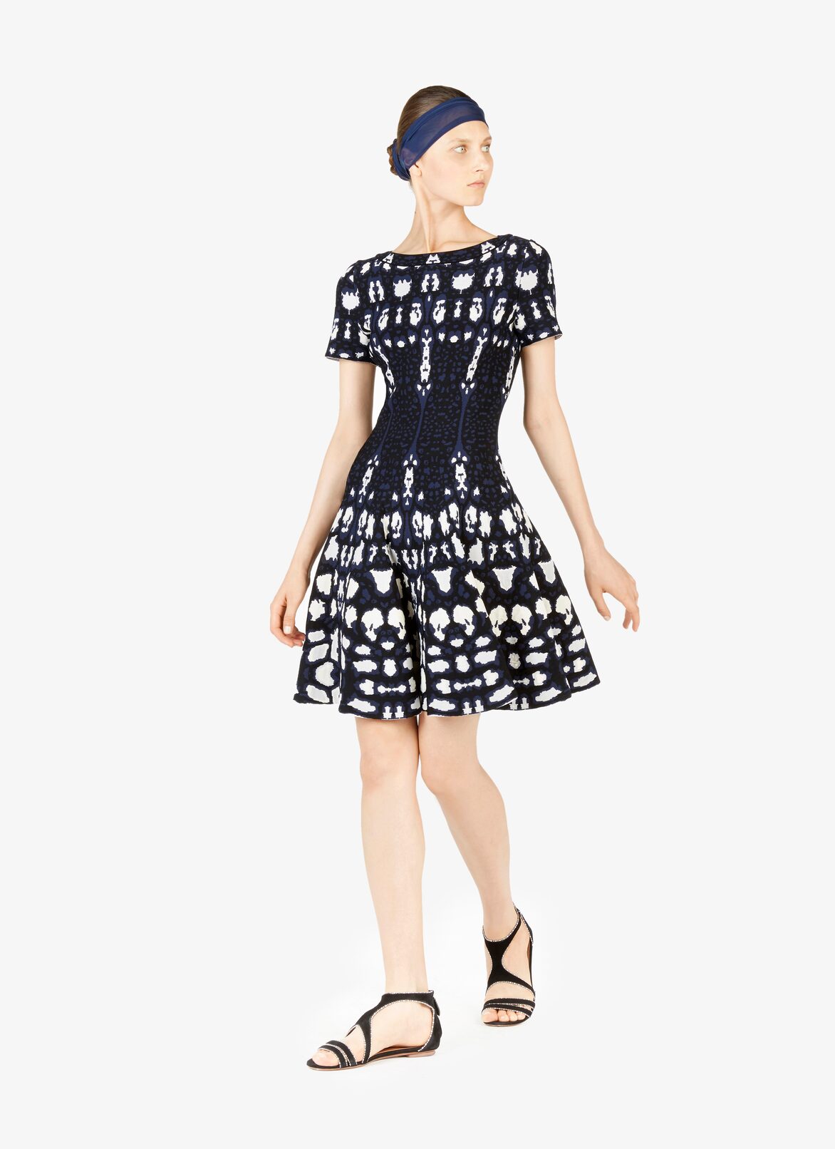 ALAÏA AZUL MULTICOLOR